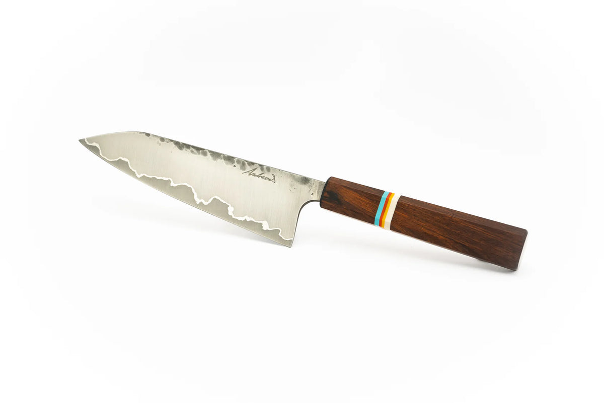 Knife made by Adam Andrews in Portland, OR