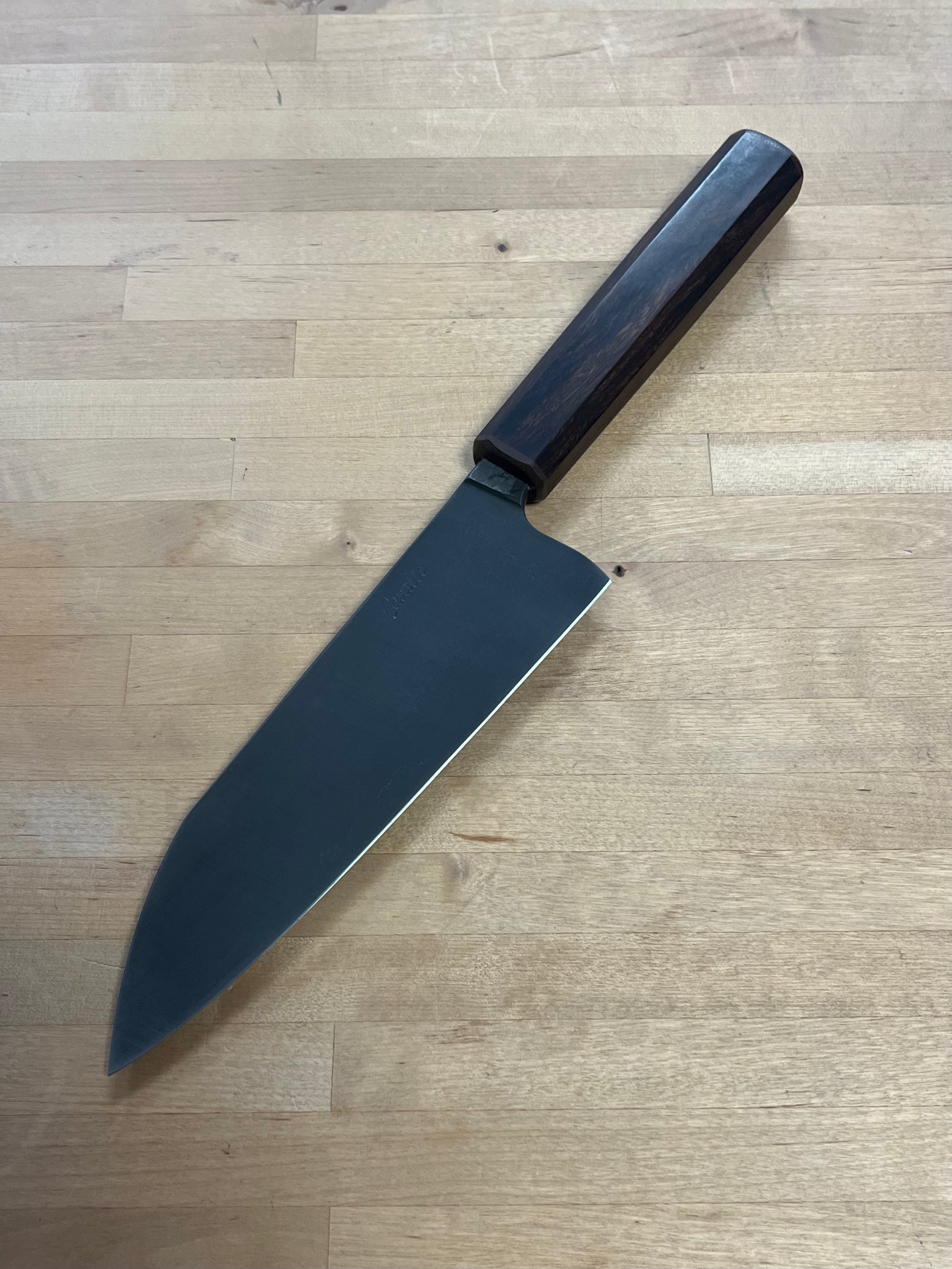 Ryan Cavallo knife, handmade in Portland, OR