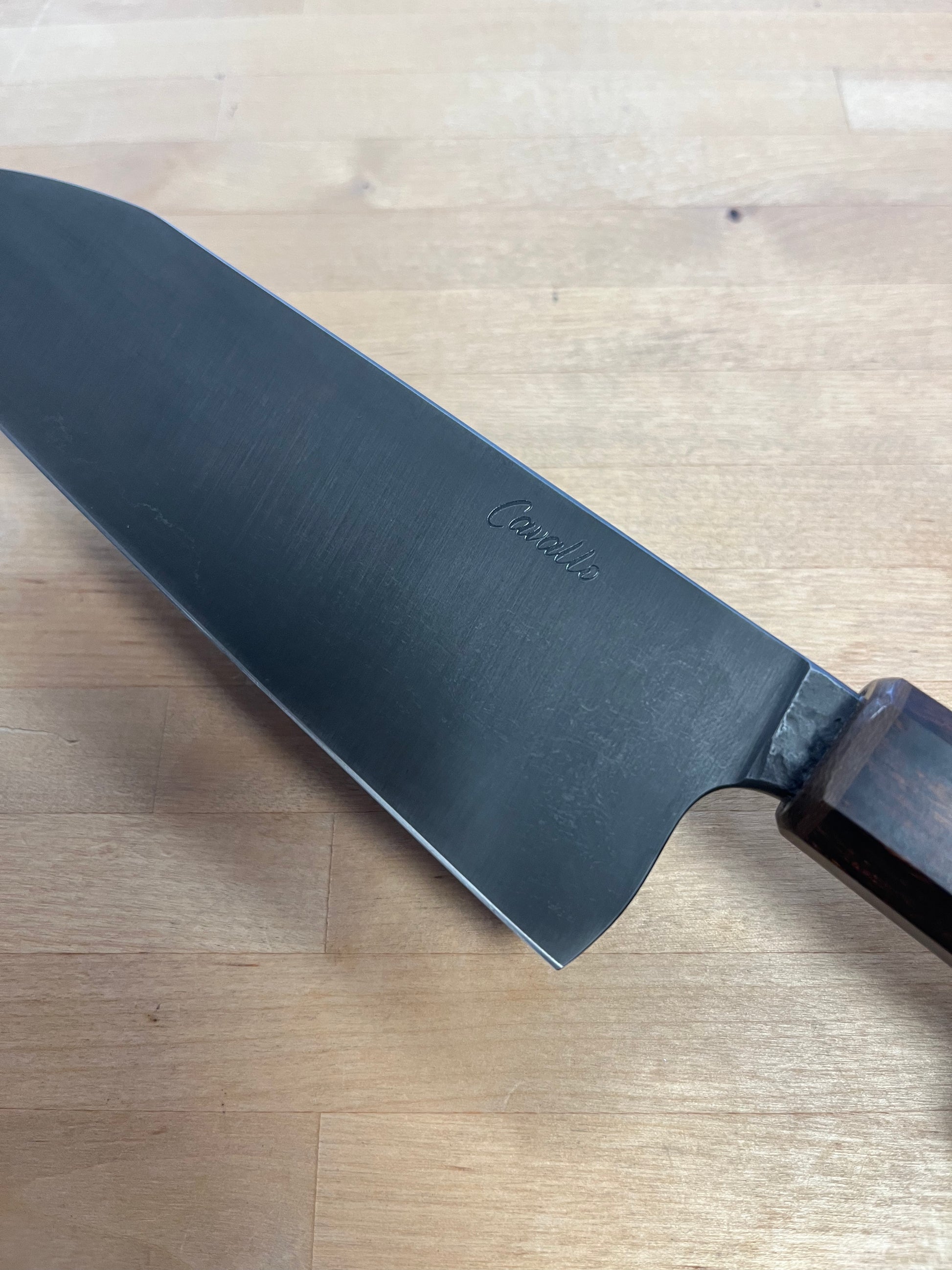 Ryan Cavallo knife, handmade in Portland, OR