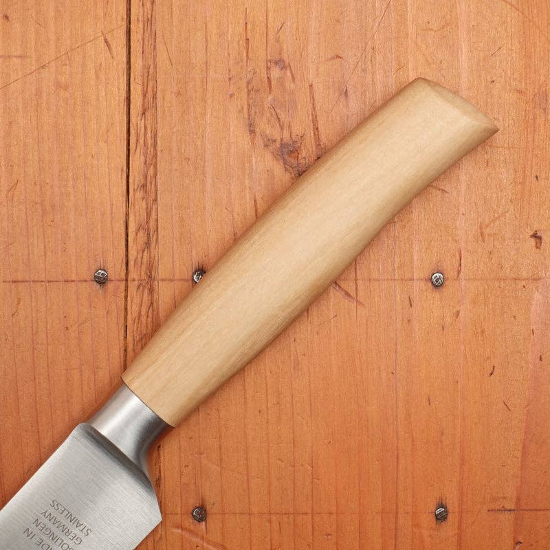 F. Herder olive wood bread knife