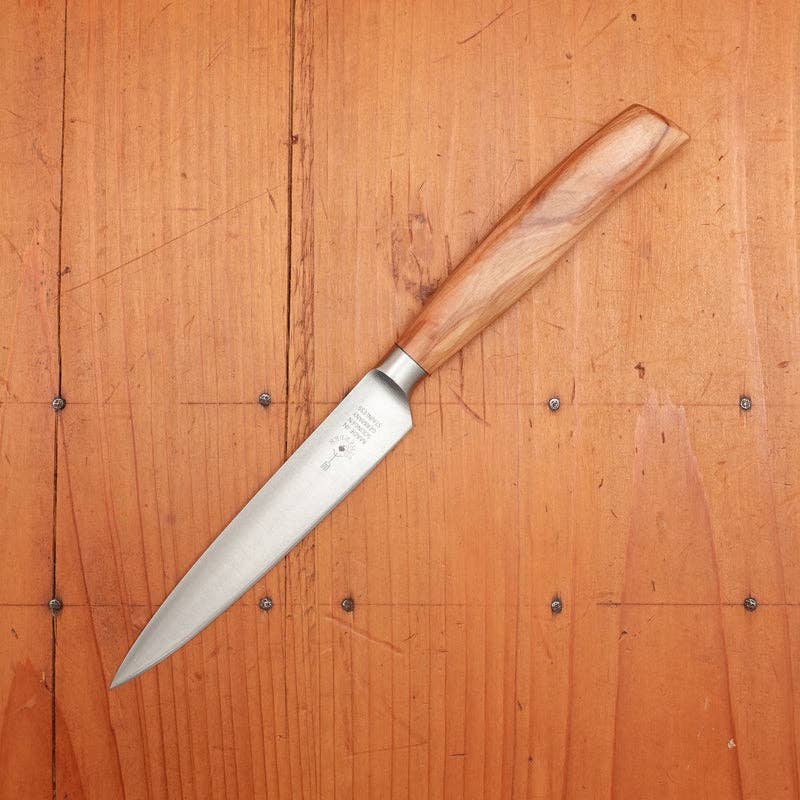 Friedr Herder Utility Knife with olive wood handle 