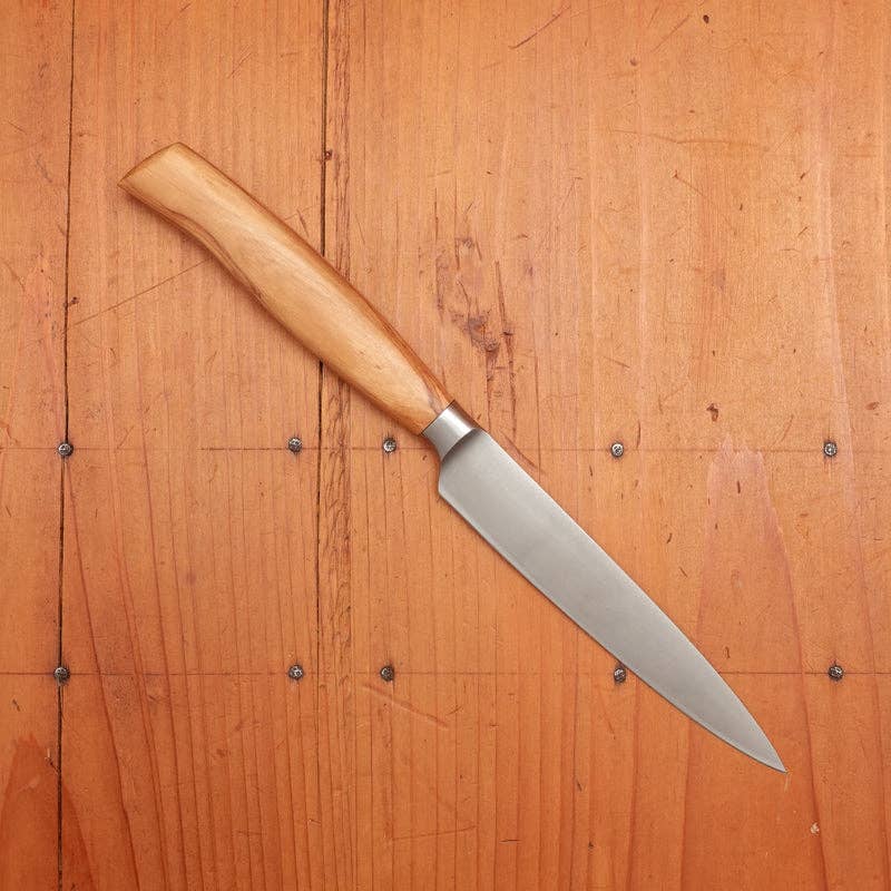 Friedr Herder Utility Knife with olive wood handle 