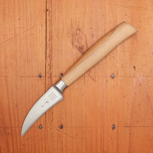 F. Herder bird's beak knife with olive wood handle