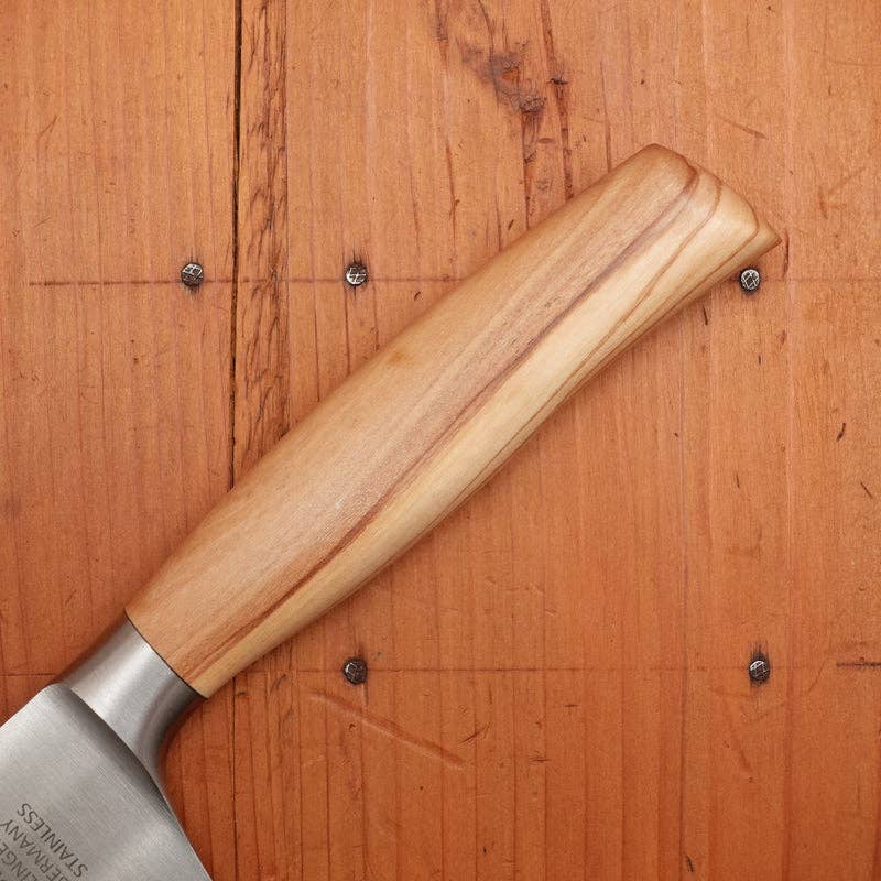 F. Herder Santoku Knife, with olive wood handle