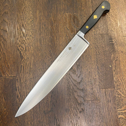 F. Herder stainless steel forged Chef Knife with black handle