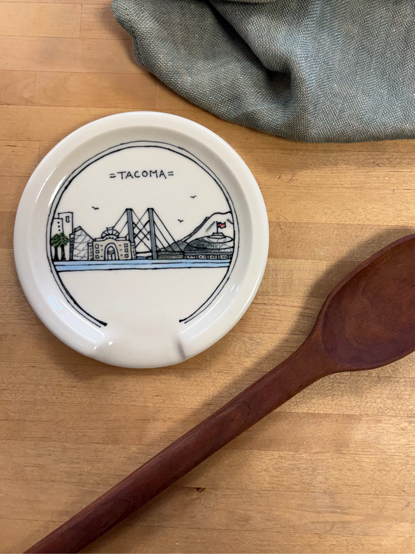 Downing Pottery Spoon Rest (various styles)