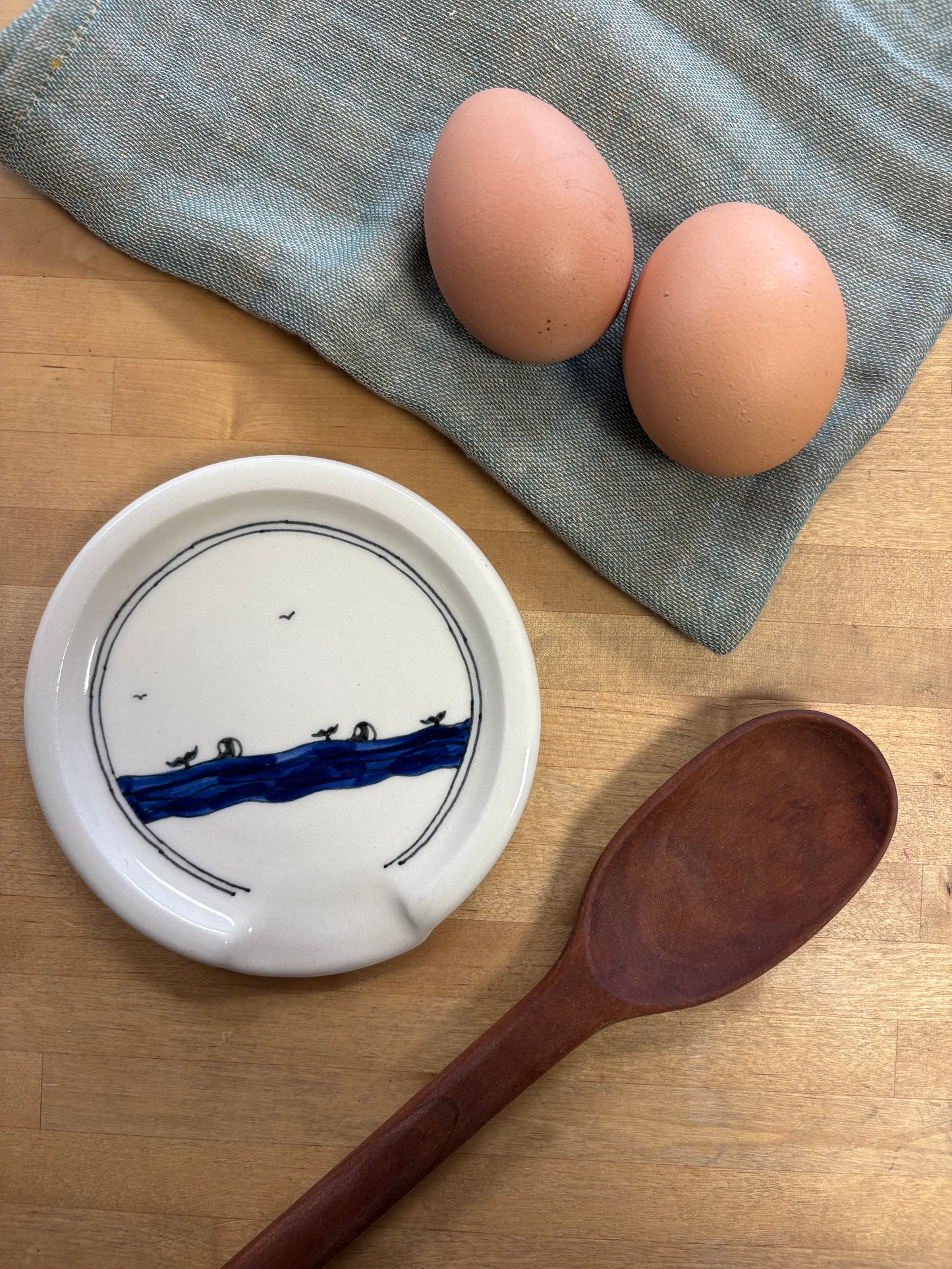 Downing Pottery Spoon Rest (various styles)