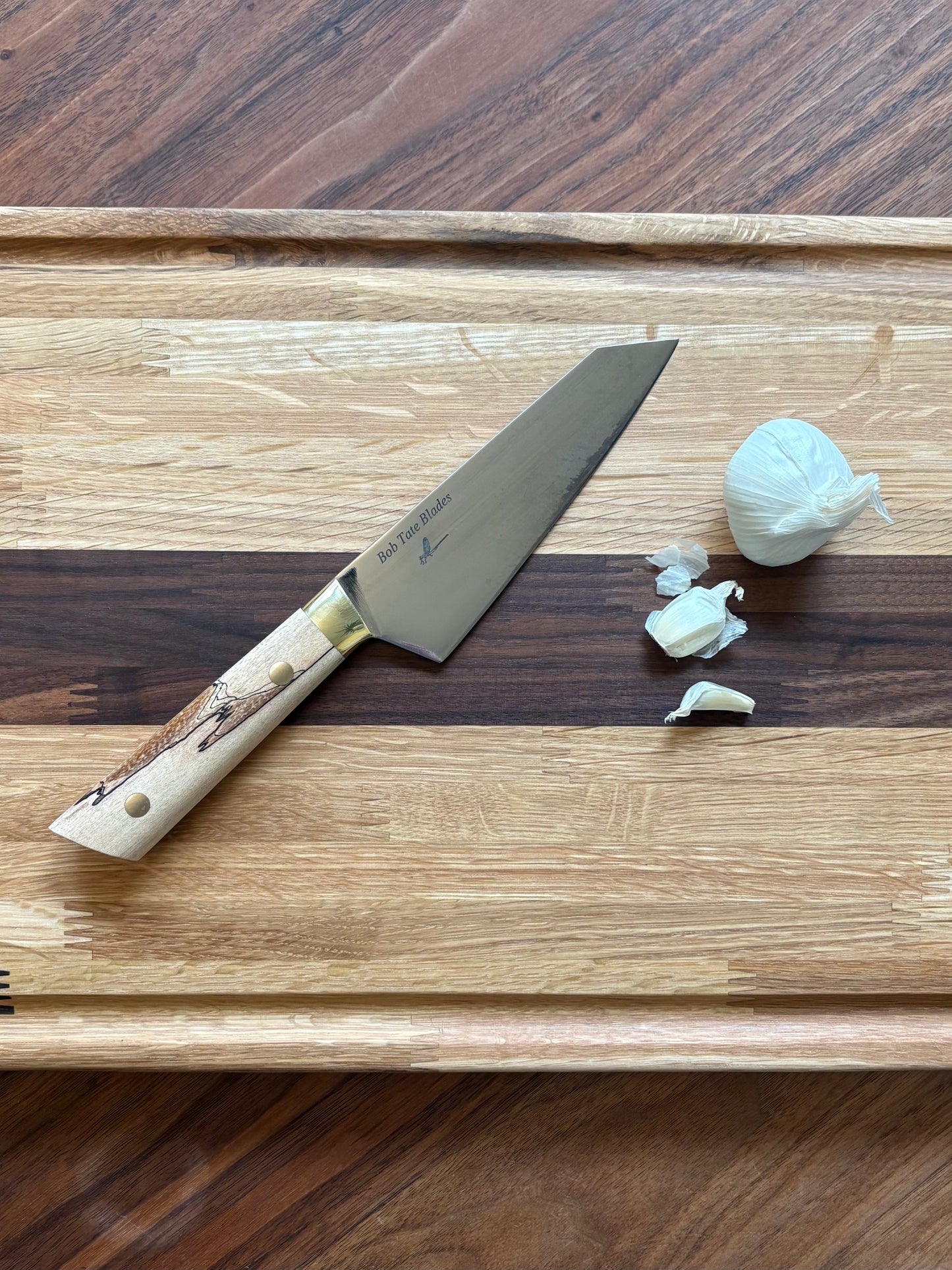 TKSM - Edge Grain Cutting Board Hardwood Blend, 18x12x1.25