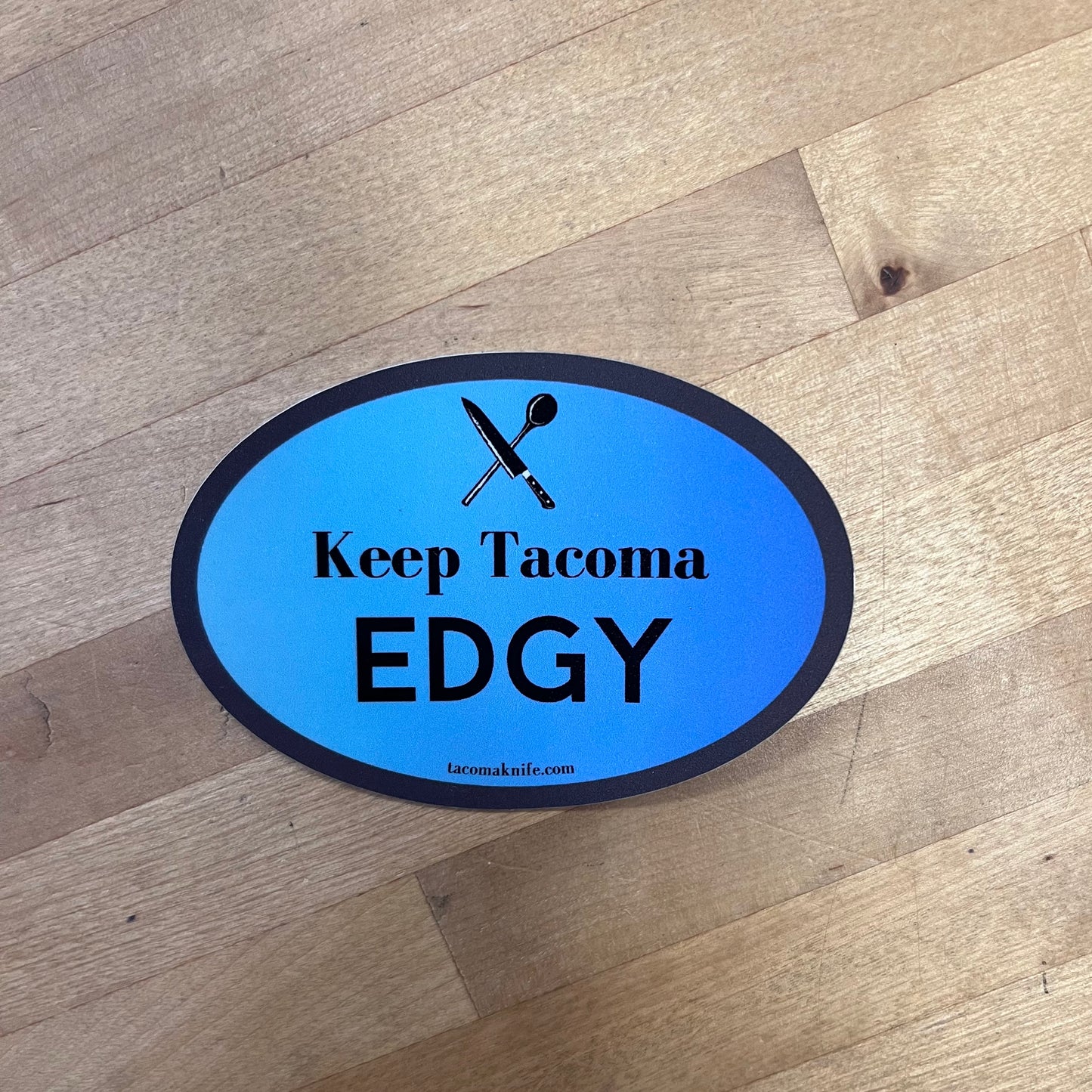 Keep Tacoma Edgy Sticker