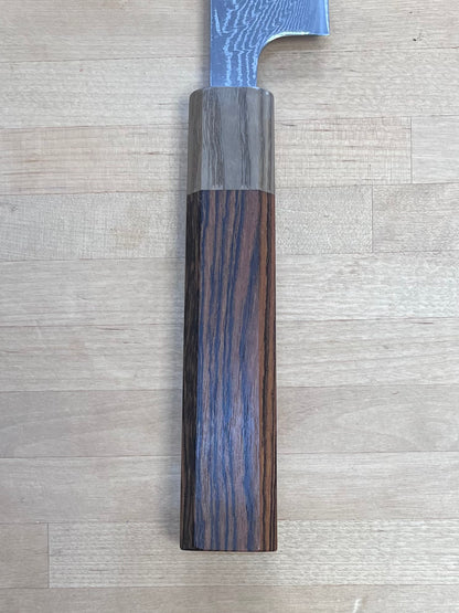 Ittetsu, Hokiyama Hamono Sujihiki 240mm - Spiral Damascus AUS10