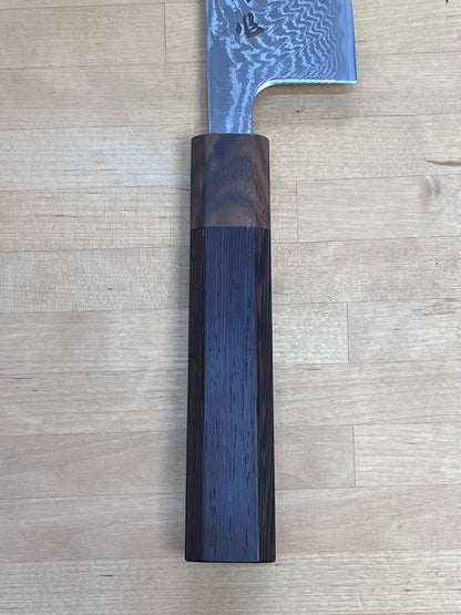 Ittetsu, Hokiyama Hamono Gyuto 210mm, Spiral Damascus AUS10 - IWH-308