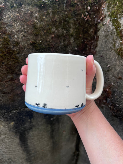 Downing Pottery Orca Mug (with handle)