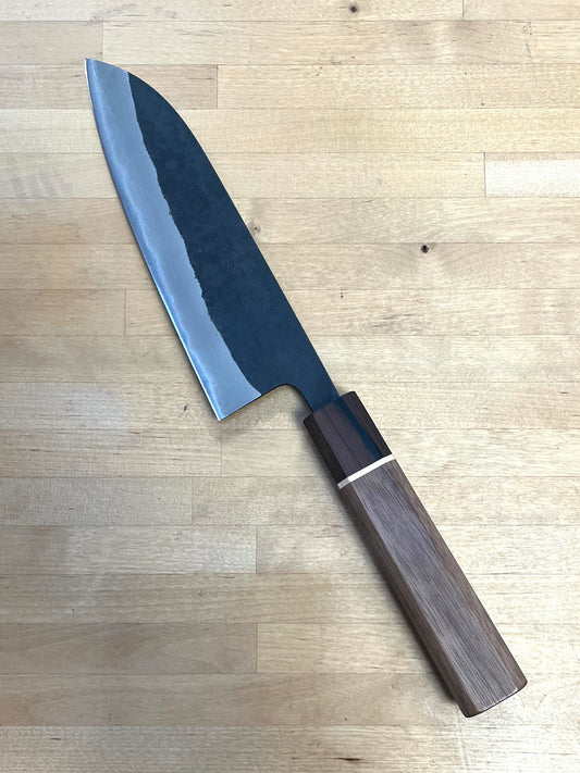 Shiro Kamo, Aogami Super Santoku 165 (G-4403)