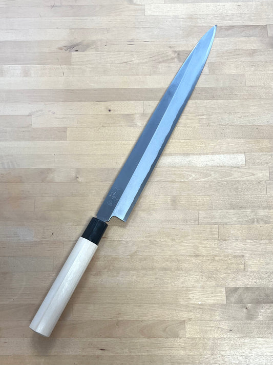 Ittesu,  Forge-welded Shirogami 2 Yanagiba 330 (IJF-11127)