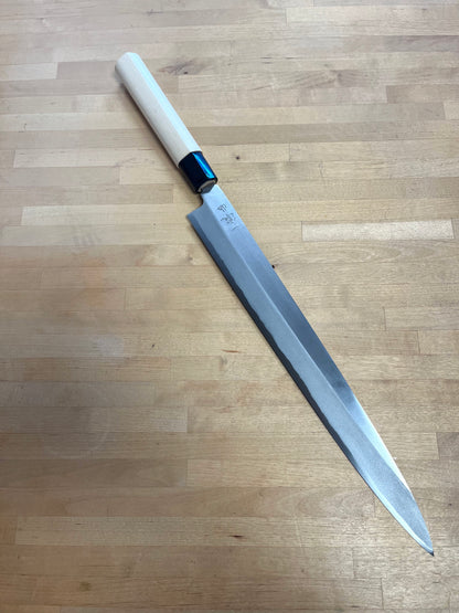Ittesu,  Forge-welded Shirogami 2 Yanagiba 330 (IJF-11127)