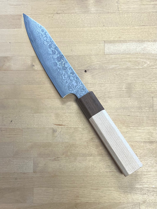 Kenshiro Hatono, Ginsan Damascus Petty 135 (KH-301)