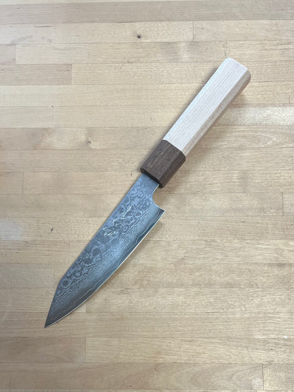 Kenshiro Hatono, Ginsan Damascus Petty 135 (KH-301)