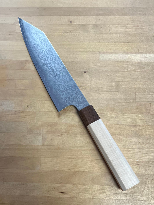 Kenshiro Hatono, Ginsan Damascus Gyuto 210 (KH-303)