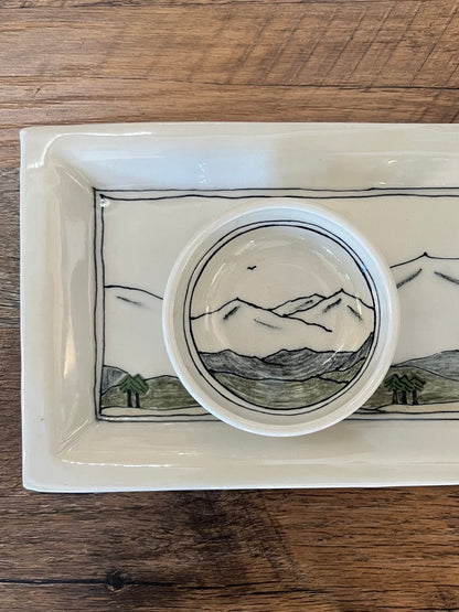 Downing Pottery Rectangle Platter - Large