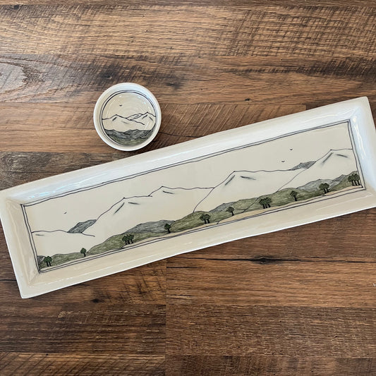 Downing Pottery Rectangle Platter - Large