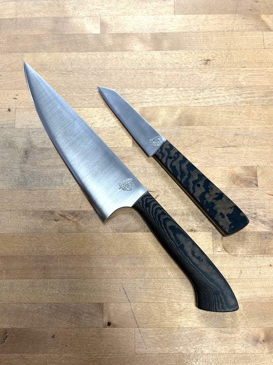 Showalter Smithing, Chinook Chef and Perfect Pairing Stainless Steel Knife Set