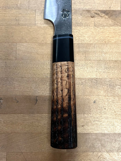 Showalter Smithing, Cascade Collection Petty with Curly Oak Handle