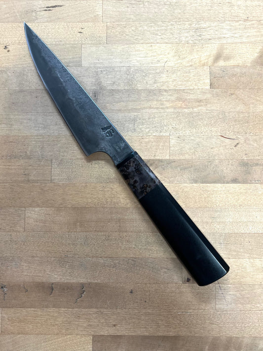 Showalter Smithing, Cascade Collection Petty with Black Richlite Handle