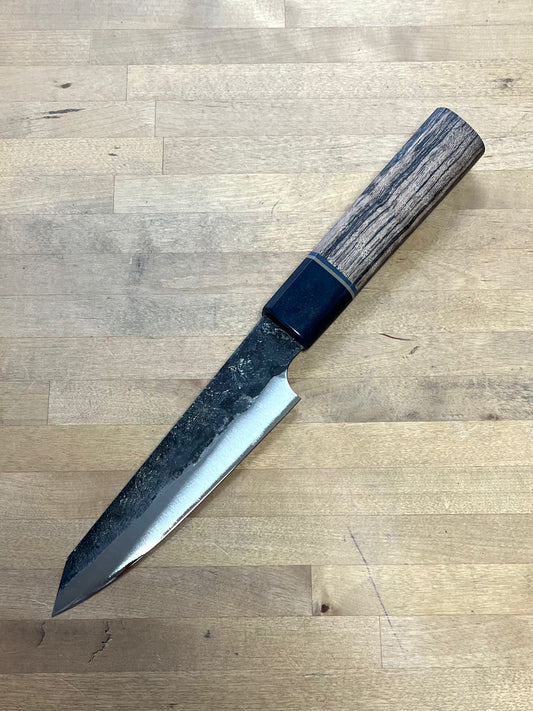 Showalter Smithing, Cascade Collection K-tip Petty with Curly Maple Handle