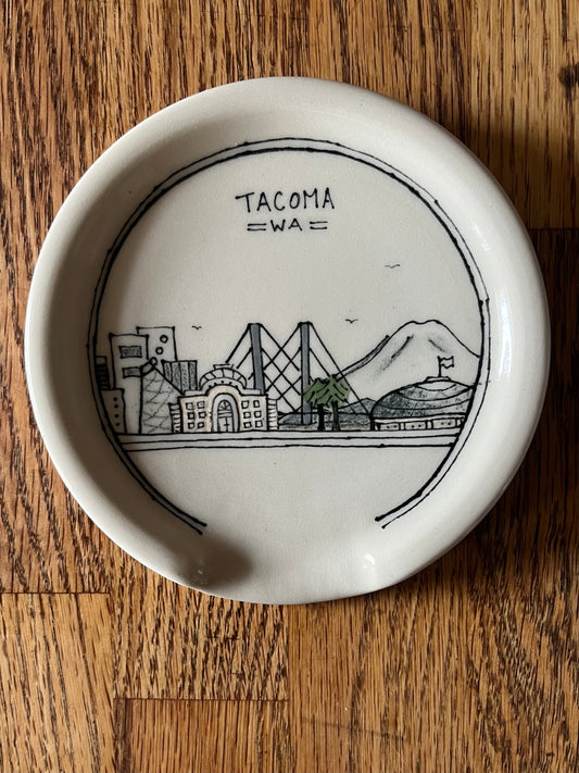 Downing Pottery Spoon Rest - Tacoma