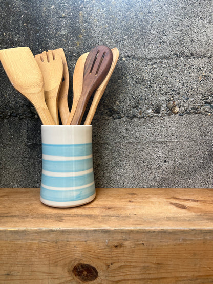 Downing Pottery Utensil Holder - Petite Color Block