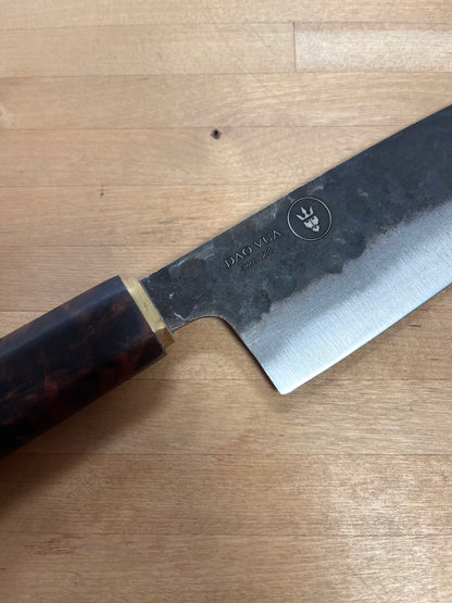 Dao Vua, Hammered Kurouchi Santoku 165mm