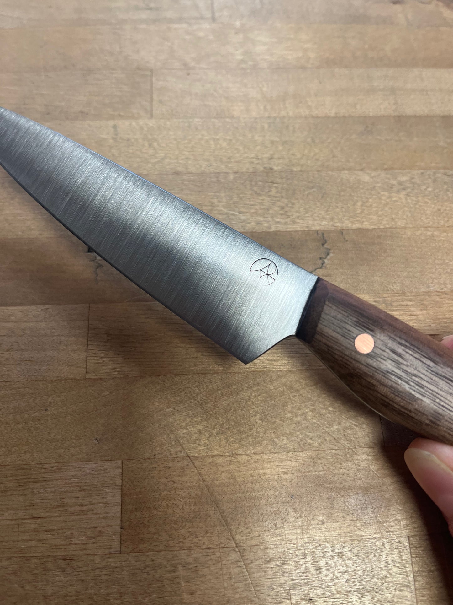 Grakka Metalworks, Pairing Knife with walnut handle