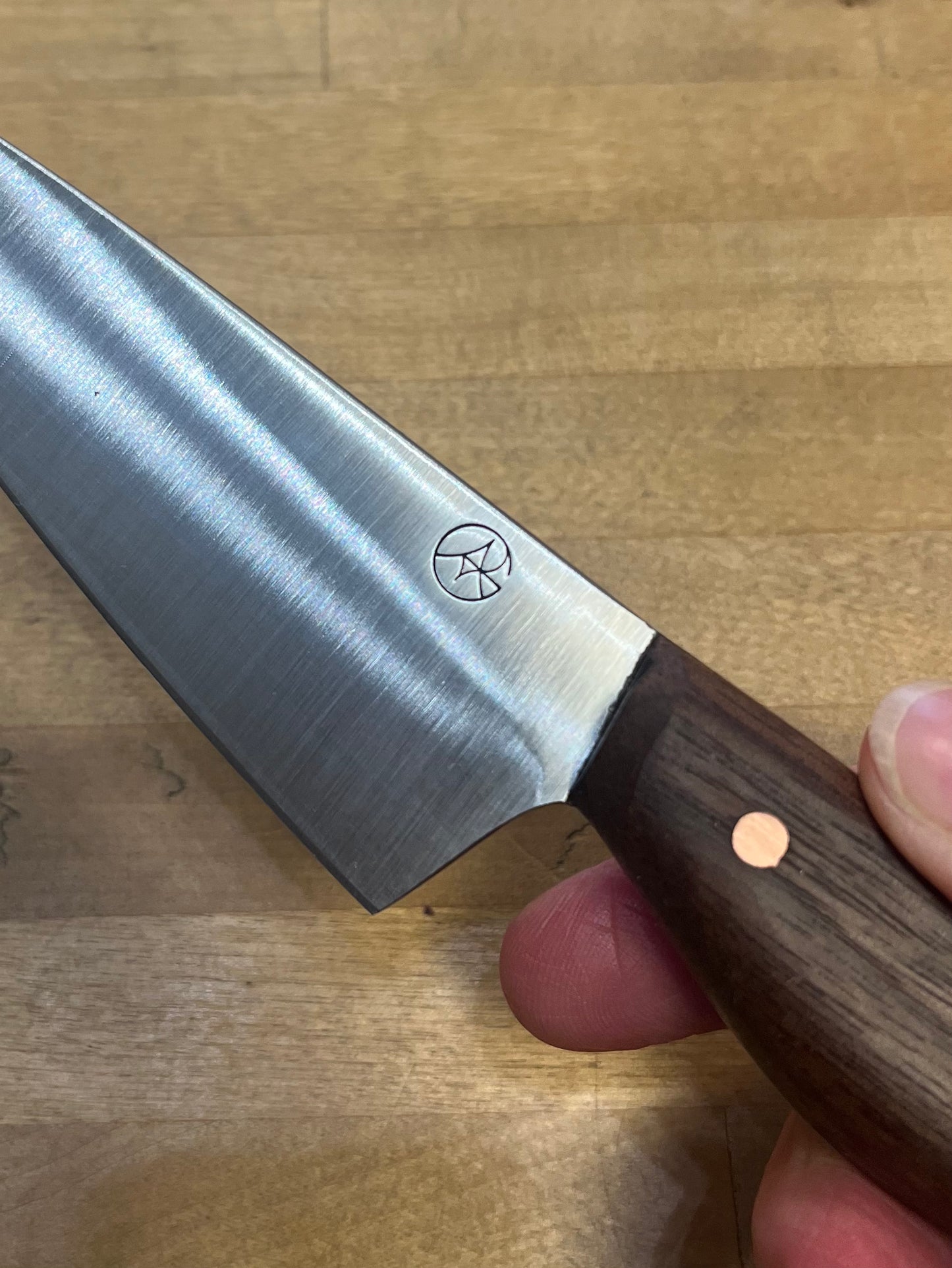 Grakka Metalworks, Small Utility Knives with hardwood handles