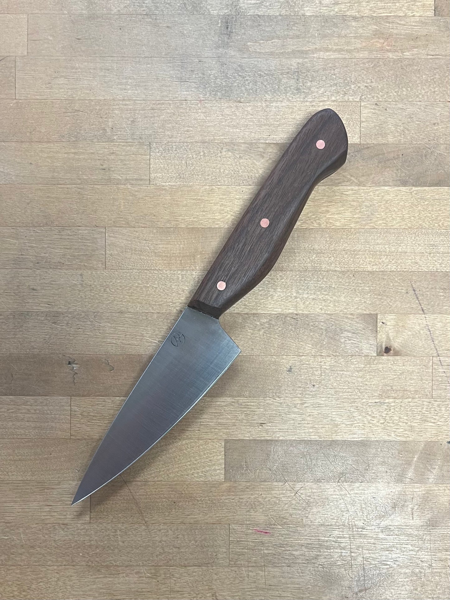 Grakka Metalworks, Small Utility Knives with hardwood handles