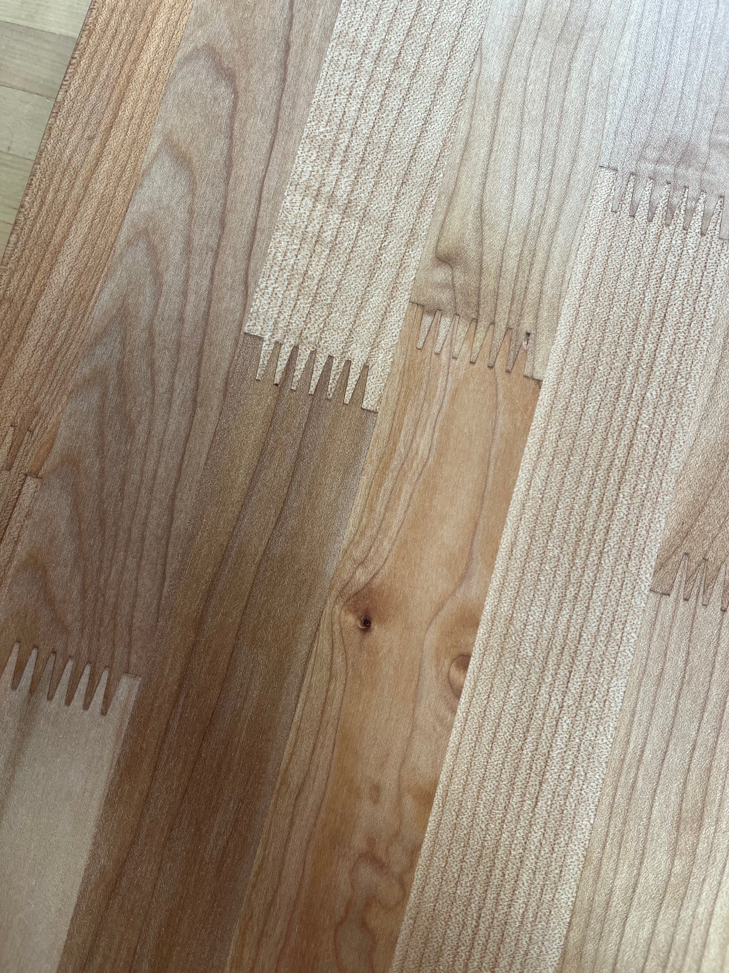 TKSM - Edge Grain Cutting Board, Maple 18x12x1.75