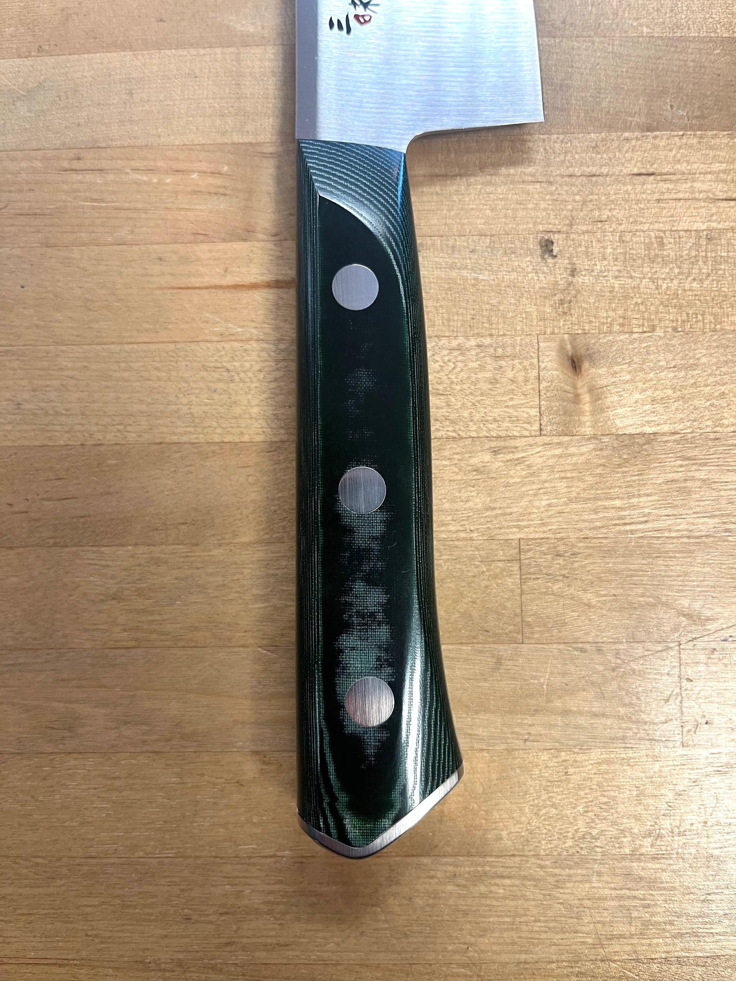Mcusta Zanmai, Forest Molybdenum Santoku 180(HBG-6003M)