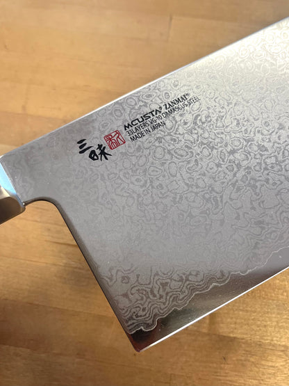 Mcusta Zanmai - VG10 Damascus Chinese Chef 180(ZCB-2001D)