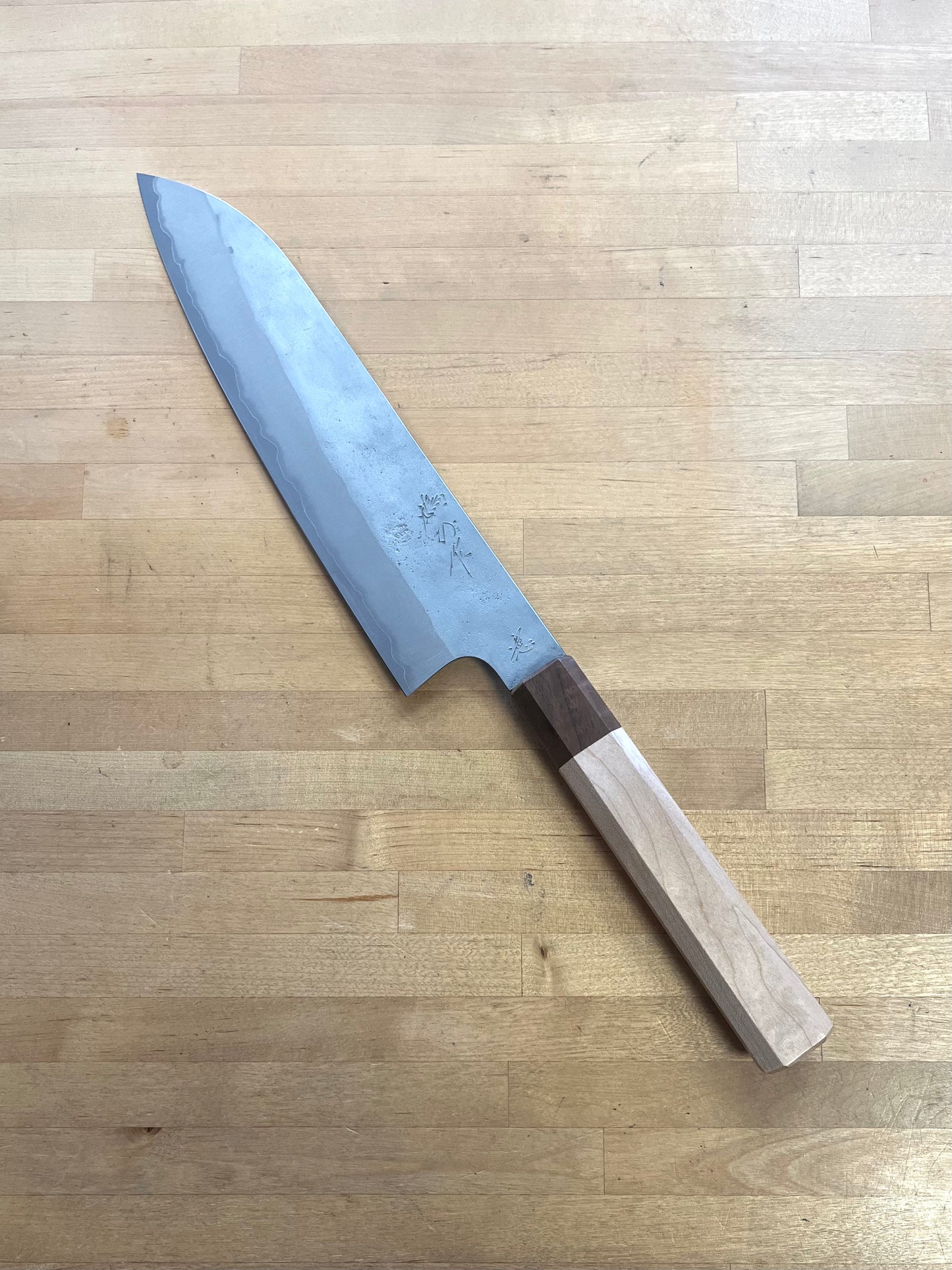 Kenshiro Hatono, Shirogami #1 Nashiji  Gyuto 210(KH-1109)