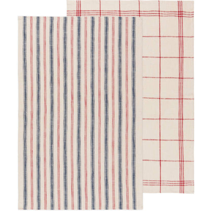 Jules Vintage French Dishtowels, Set of 2