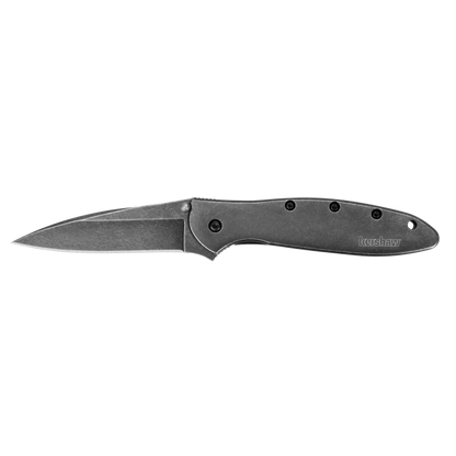 Kershaw Leek Blackwash on a white background.