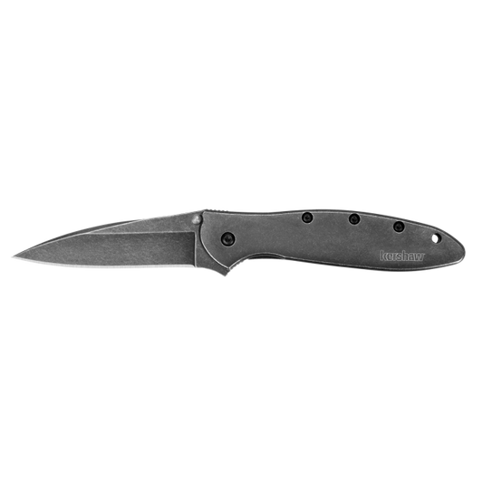 Kershaw Leek Blackwash on a white background.