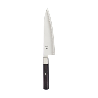 A Japanese chef knife on white background
