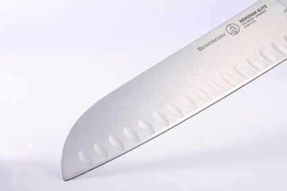 Santoku blade edge 
