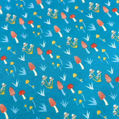 Rosie Casey Studio, Kitchen Tea Towel - Moonlight Mushrooms