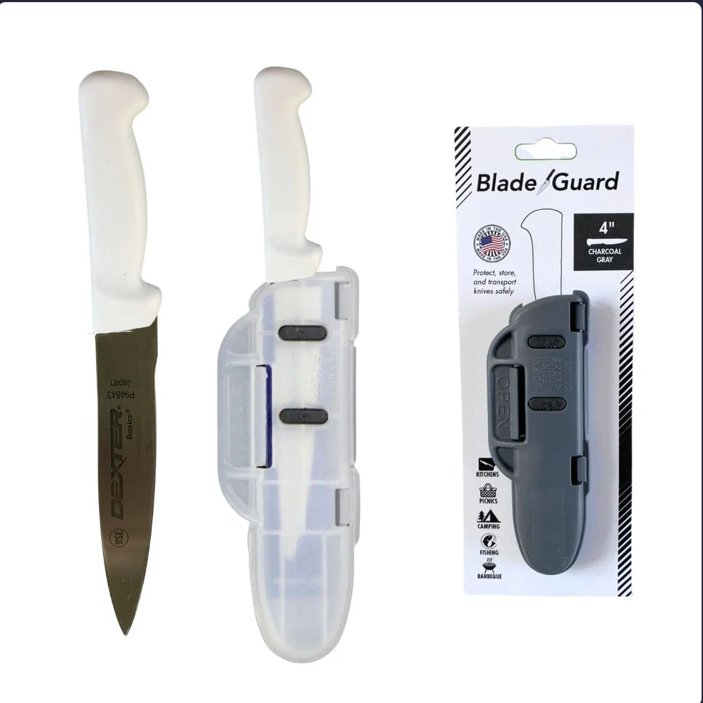 Blade/Guard, Knife Blade Cover - Non-Slip, Dishwasher Safe (various sizes and colors)