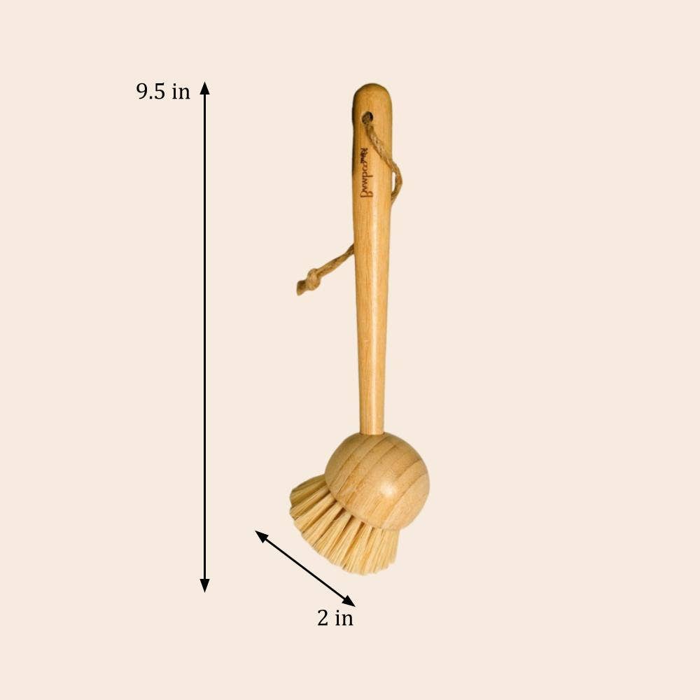Bamboo Kitchen Dish Scrubber