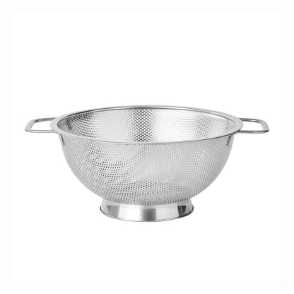 Colander - Small Stainless Steel Strainer, 3 Quart