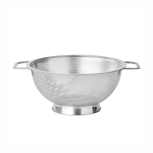 Colander - Small Stainless Steel Strainer, 3 Quart