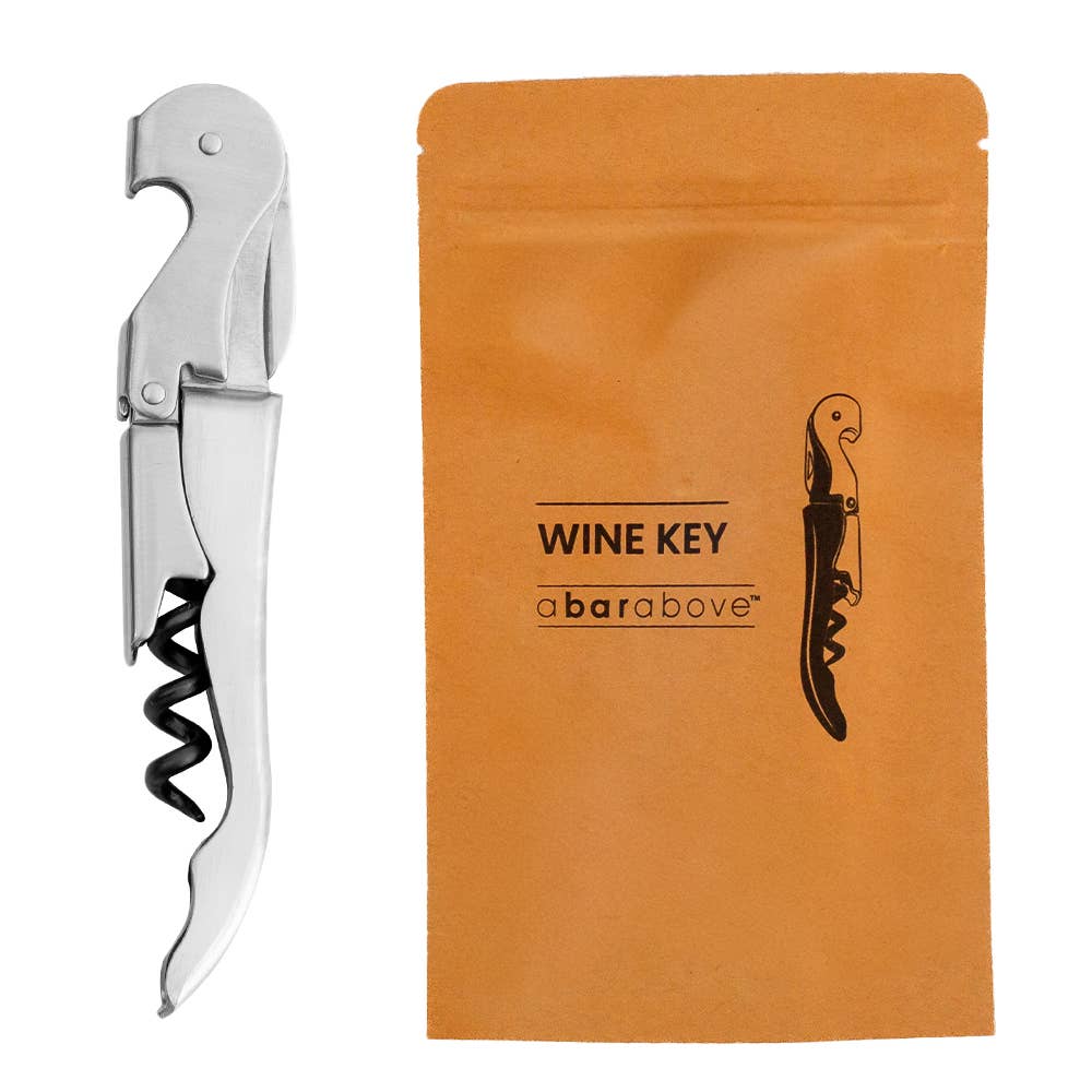 Wine Opener, Stainless Steel & Black