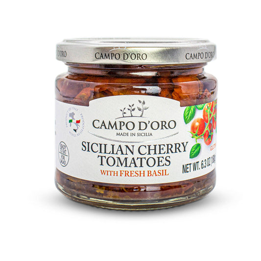 Campo D'Oro Sundried Cherry Tomatoes in Oil. 6.3oz